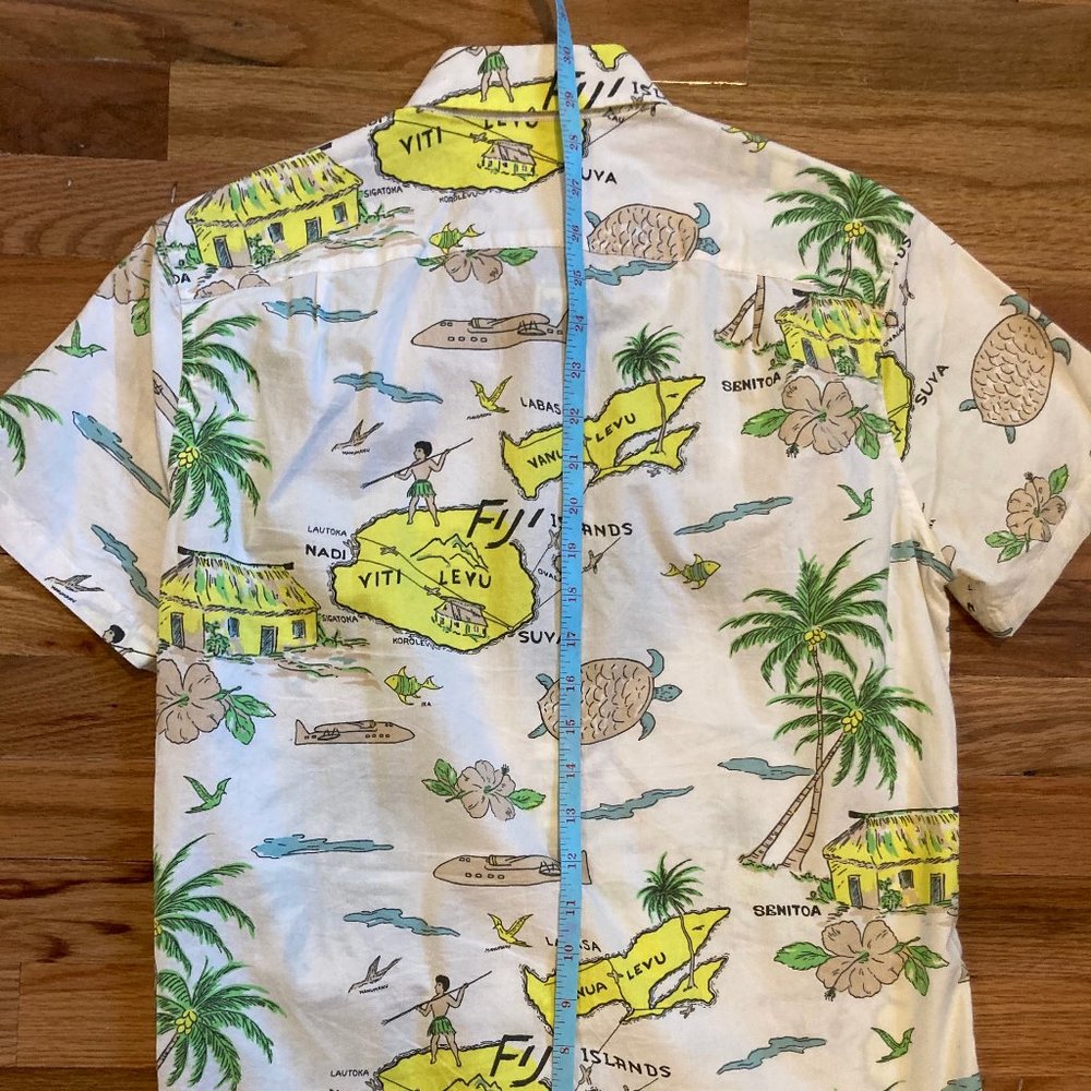 J. Crew Short-sleeve Fiji print